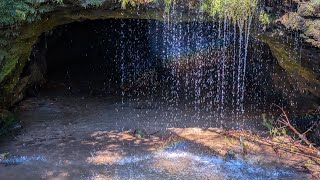 Hiking to the long abandoned Dick's Creek Tunnel in Rabun County, Ga
