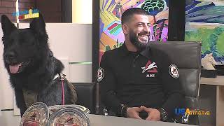 Interview with Mike Israeli/ Delta K9 Academy on USArmenia  Morning Show