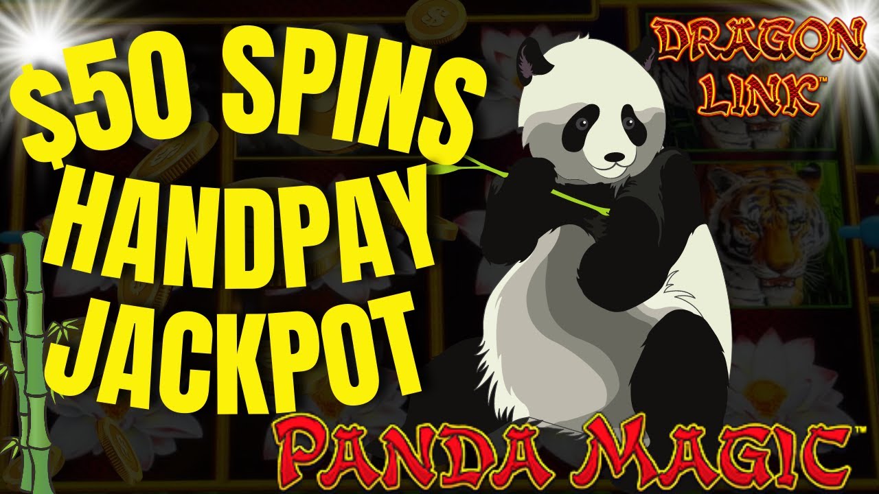 $50 SPIN JACKPOT on DRAGON LINK PANDA MAGIC SLOT MACHINE HIGH LIMIT ...