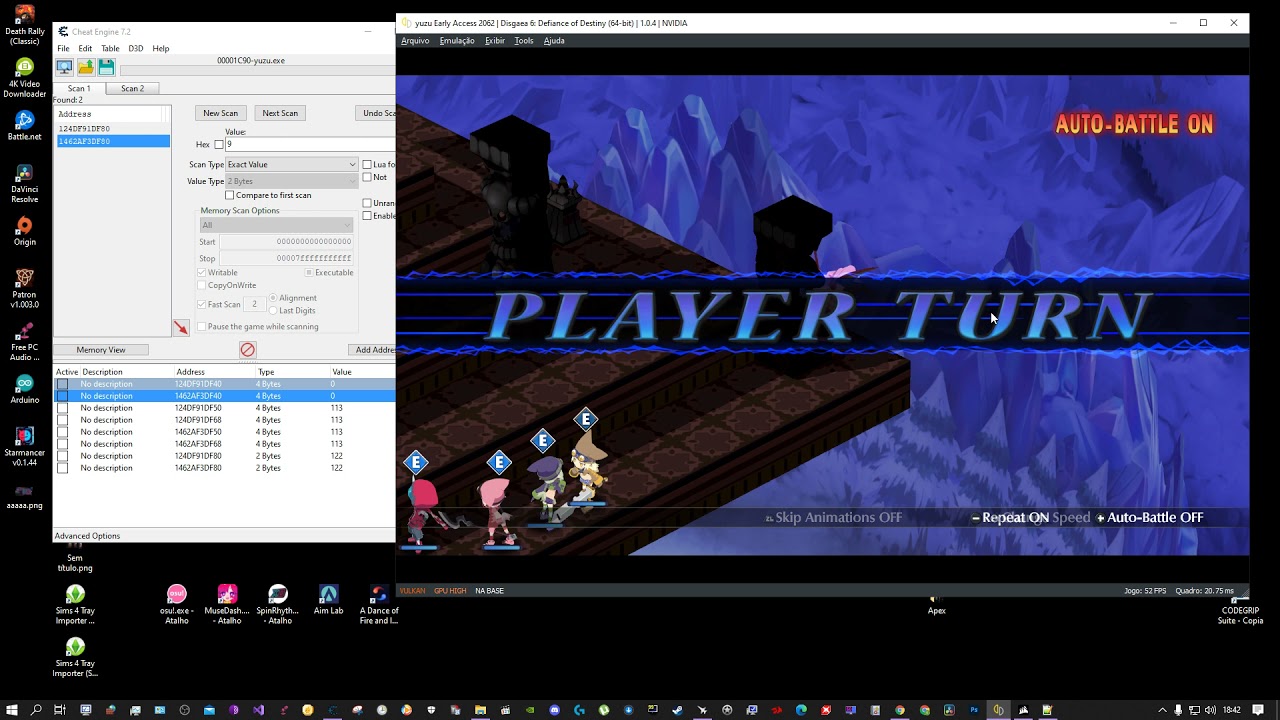 Disgaea 6 unique innocents on all floors [Cheat Engine + YUZU] - YouTube