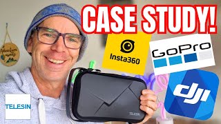 Telesin Protective Carry Case Review The Best Gopro Case?