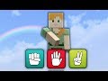 This minecraft hacker forced me to play rock paper scissors... (hypixel uhc)