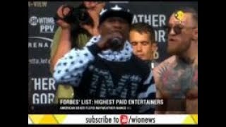 Celebrity American boxer Floyd Mayweather tops Forbes list of world’s highest-paid entertainer Wealth