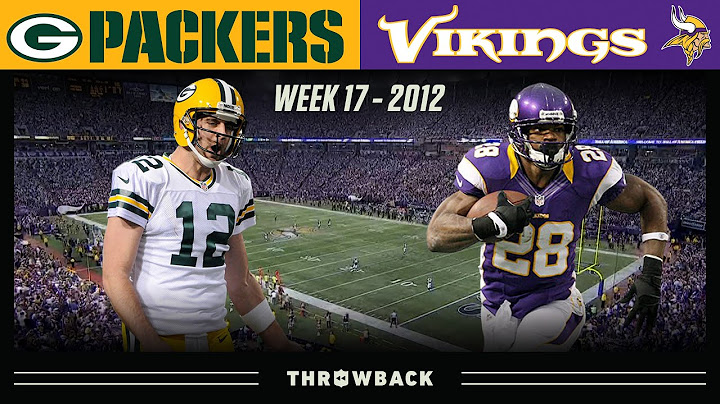 History & Playoffs At Stake! (Packers vs. Vikings 2012, Week 17)