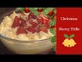 Christmas sherry trifle traditional recipe & cook with me! :)
