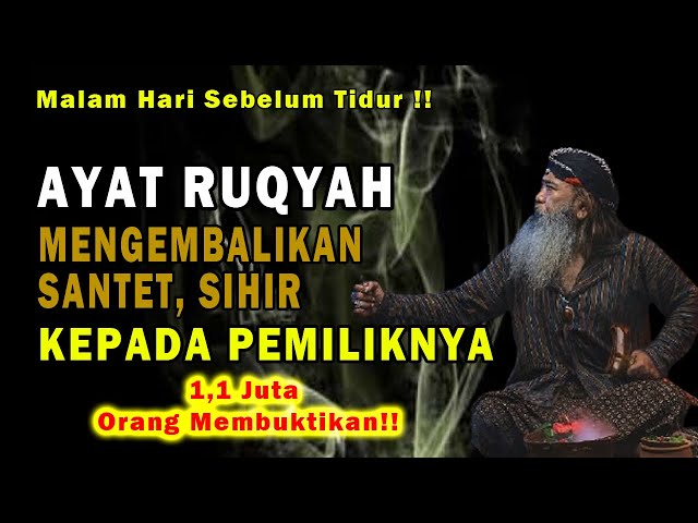 Malam Ini Dan Lihat Apa Yang Terjadi ? Ruqyah Mengembalikan Sihir Santet Kepada Pemiliknya class=