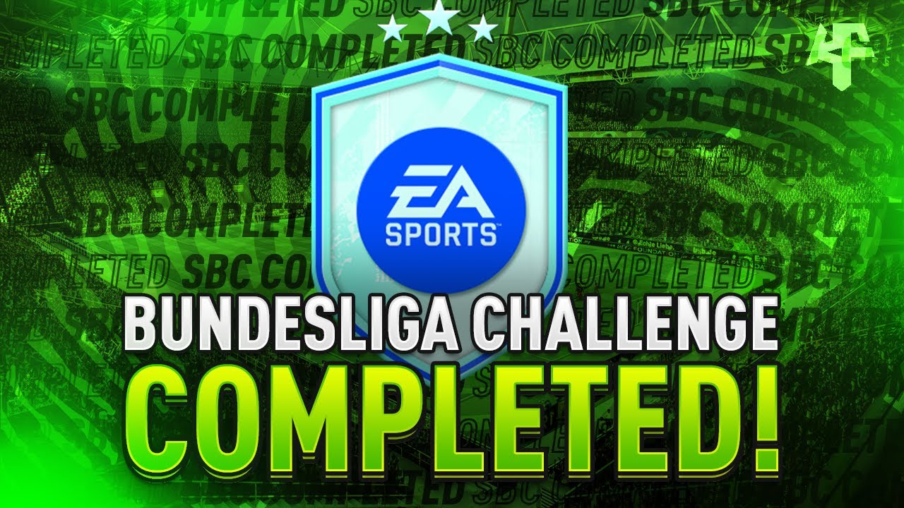 Bundesliga Challenge SBC Completed Tips & Cheap Method Fifa 22