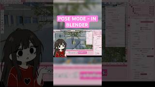 Blender tutorial: Resetting to A-pose (it's not normal!) #blender #tutorial