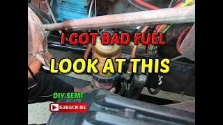 Checking for bad fuel....look at this !!