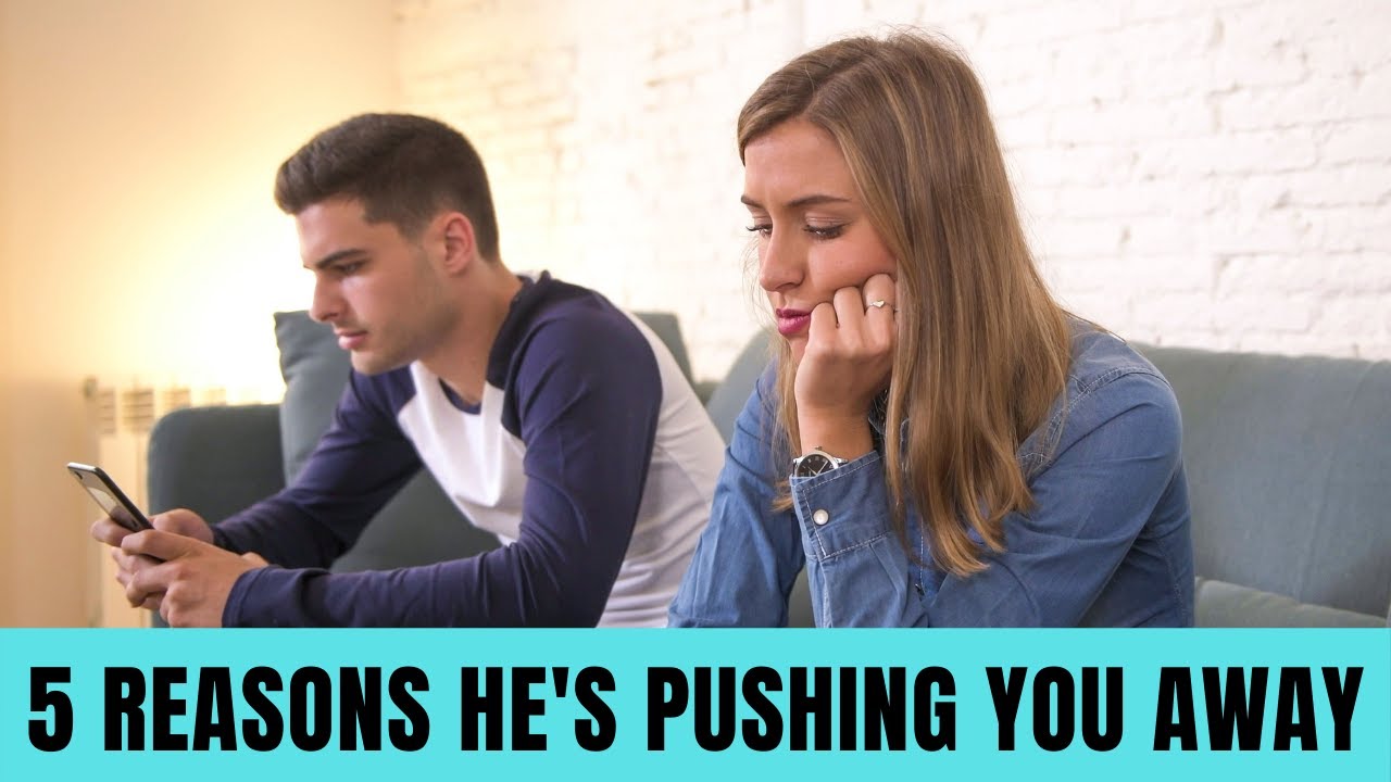 There are many reasons why a man might suddenly push you away, even if he i...