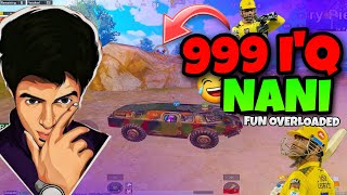 999 I'Q NANI | FUN OVERLOADED | #bgmi  #bgmilive  #madanop  #madan  #bts