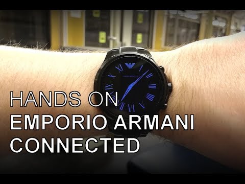 emporio armani connected test