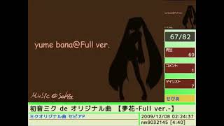 Daily VOCALOID Catalog: December 7th, 2009 (All Deleted Songs
