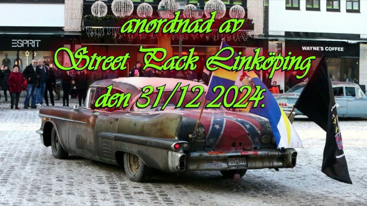 Nyårs Cruising i Linköping den 31/13 2024.