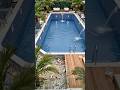 I Restored an Abandoned Swimming Pool Into a Luxury Paradise 😱🏝️ (Full Timelapse) #shorts
