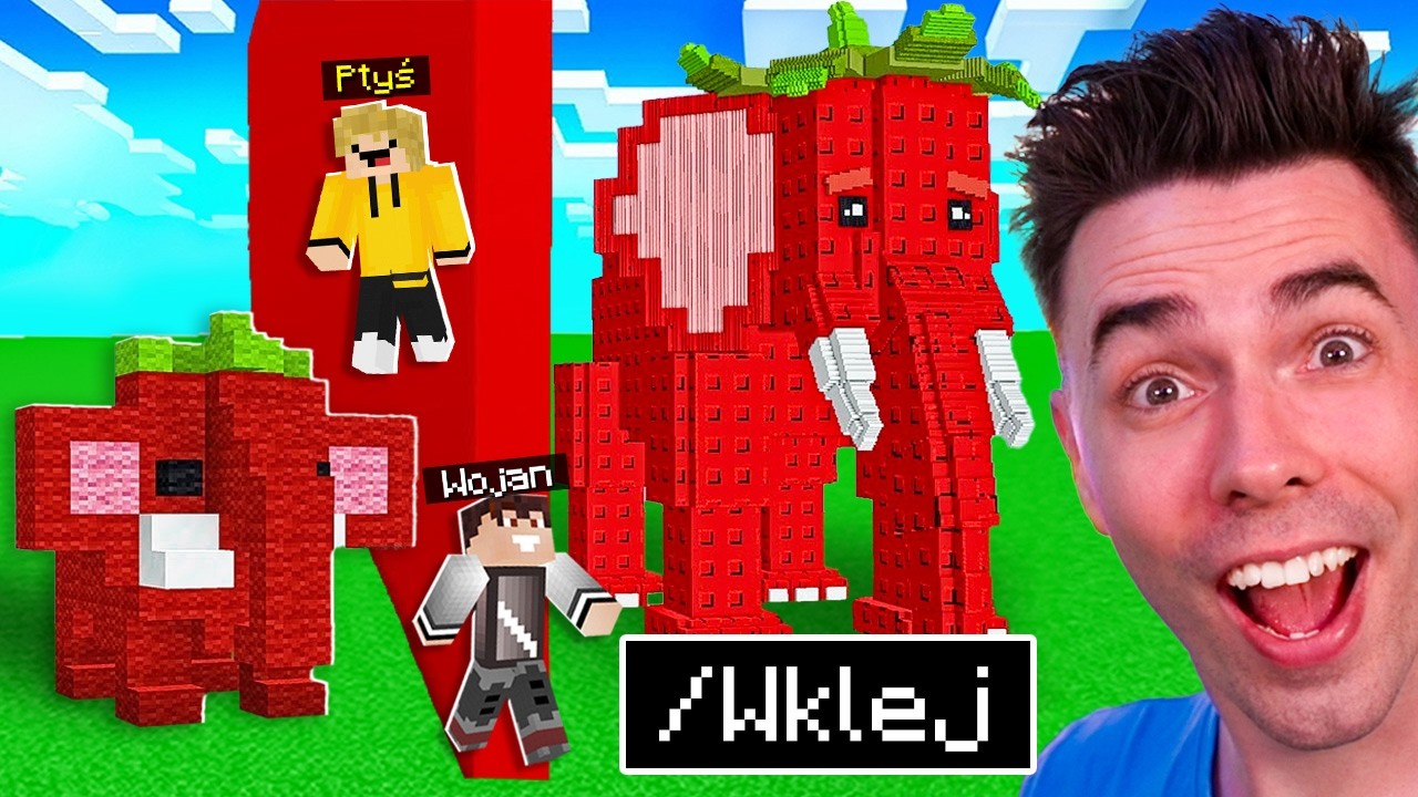 Oszukuje w KONKURSIE BUDOWANIA NOWYCH BRAINROT w Minecraft!