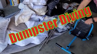 Dumpster Diving/Exelentes Tesoros En La #basura/lo que tiran en usa🔥/ #dumpster