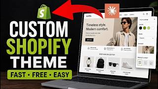How to get a free custom shopify theme 2026 (EASIEST METHOD)