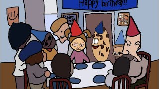 Chips Ahoy birthday ad but I ruined it