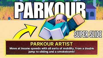 The NEW PARKOUR ARTIST POWER is TOO INSANE in INK GAME (Roblox)