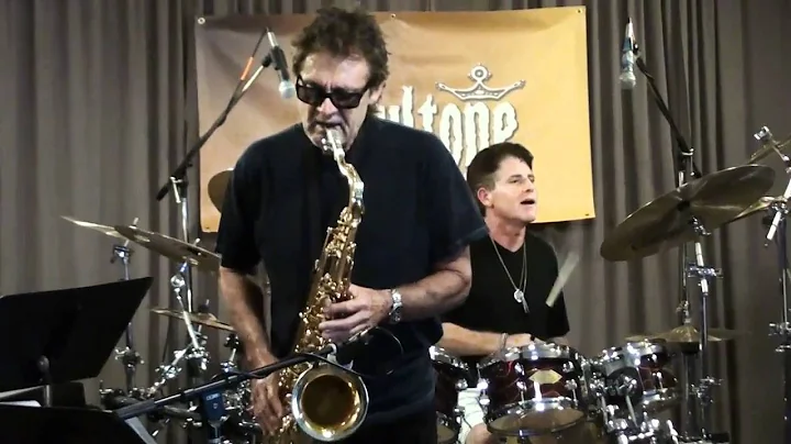 Paul Goldberg with his band at our studio.