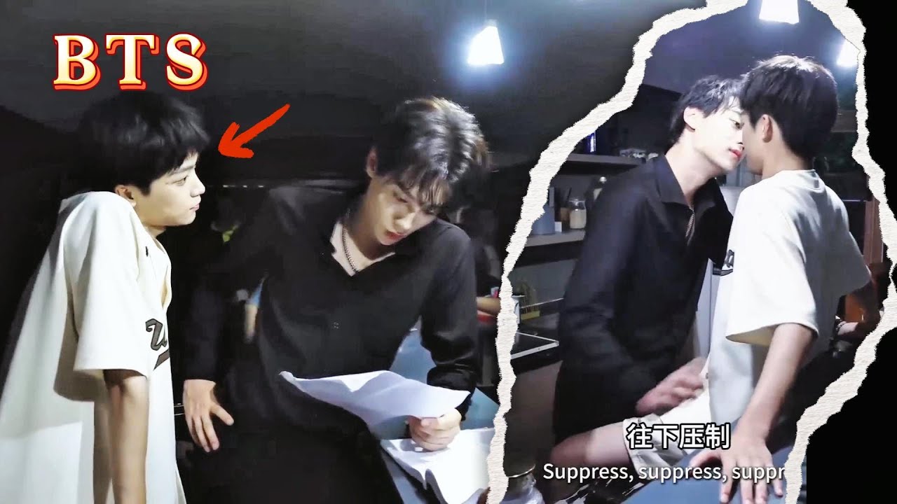 [Бонус кадры] Ноги Да Бао белые и нежные! 😳 Чи Чжэн пойман на слюнях! Режиссер кричит! 🔥💘