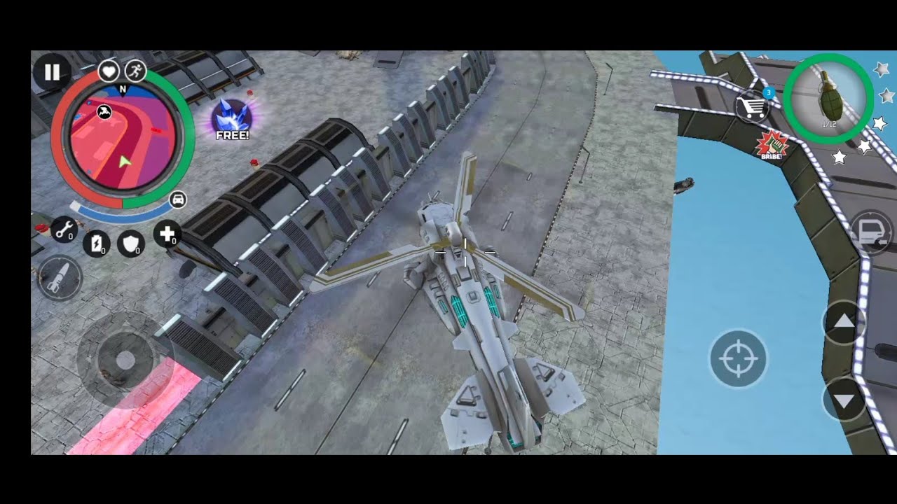 Stealing cyber tank from military, helicopter. Space gangster 2 gameplay. Attitude