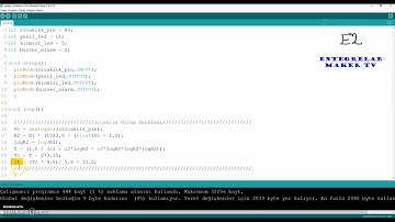 Arduino ile Yangın Alarmı Uygulaması