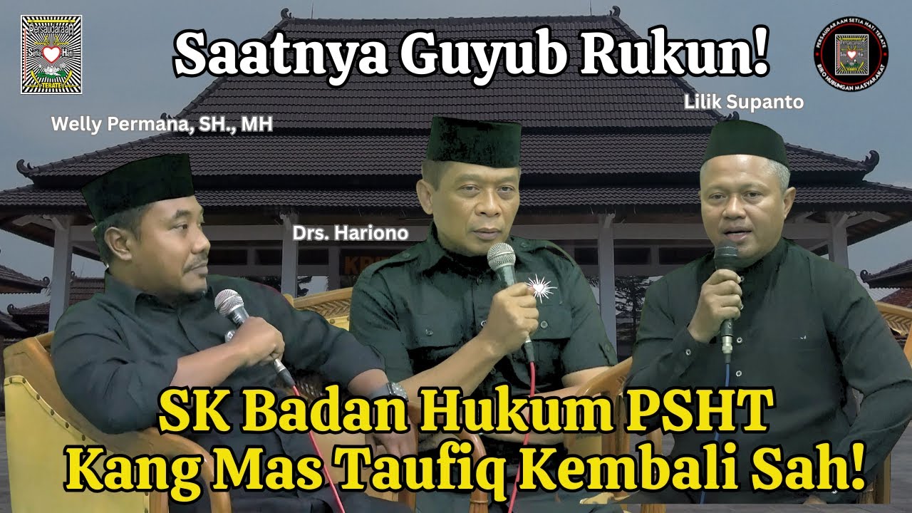 PSHT HANYA SATU, DUALISME BERAHIR!
