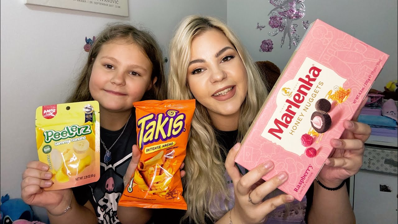 Vlog + ISPROBAVANJE SLATKIŠA 🍭🍬🍫