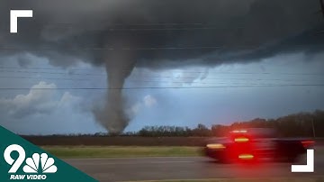 RAW: Massive tornado rips through Andover, Kansas