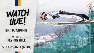 FIS Ski Jumping - Watch LIVE World Cup Men's Flying Hill (3-rounds) Vikersund 2024