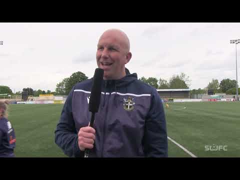 SUFCtv: INTERVIEW Matt Gray Sutton United 3 Hartlepool United 0 VNL 23/5/21
