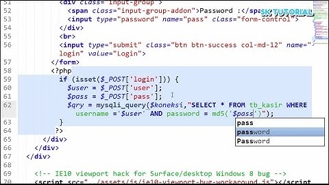 MEMBUAT APLIKASI TOKO BUKU (PHP dan Mysqli) Part 4- Mengfungsikan Login Multy Level / UKK Paket 2