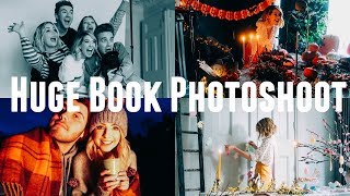 HUGE BOOK PHOTOSHOOT | BEHIND THE SCENES