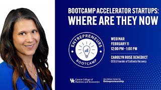 Bootcamp Accelerator Startups: Where Are They Now featuring Cultivate Recovery