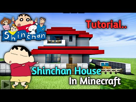 How to make a shinchan house in minecraft.. Tutorial. / Unique Gamer