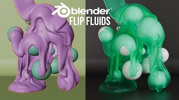 Melting Fluid Simulation In Blender | Blender Flip Fluids Tutorial