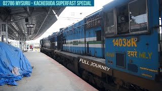 Full Front Coach: CReDI ALCo MLY WDM 3A Twins Chugging Action | INDIAN RAILWAYS