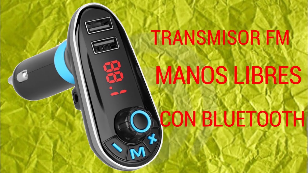 Transmisores FM bluetooth: La solución definitiva si no puedes conectar el  móvil en tu coche