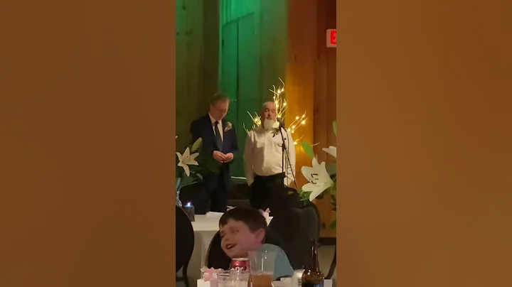 Fathers of Bride and Groom toast