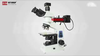 Which trinocular upright metallographic microscope has good performance? HST401