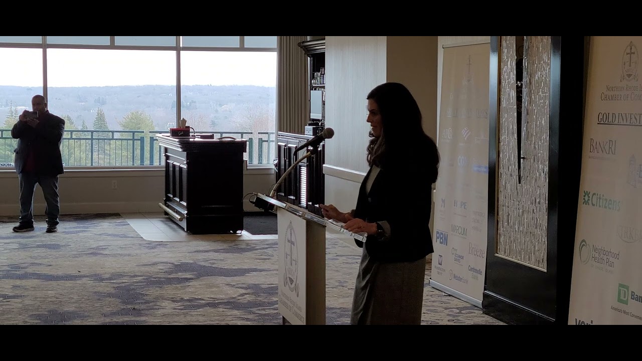 RI Governor Dan McKee: The 2023 Budget Tour: Northern Rhode Island Chamber of Commerce 2/13/23