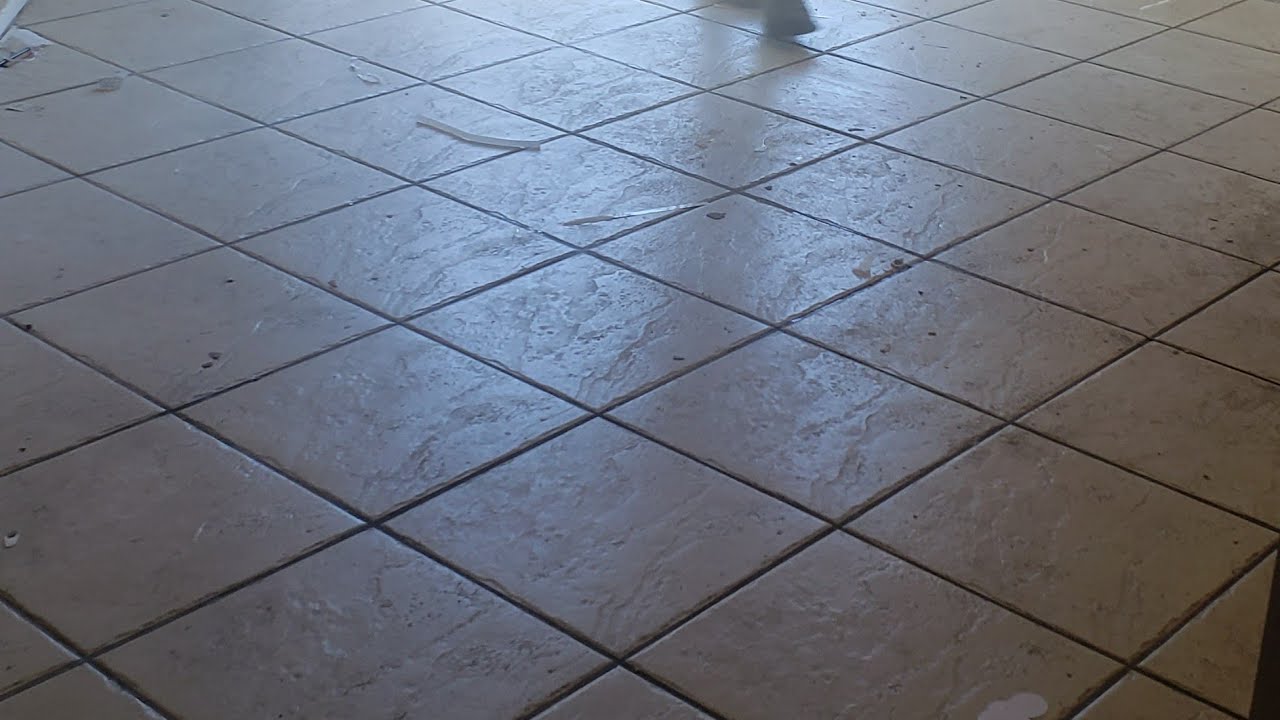 Timelapse of removing kitchen tile YouTube
