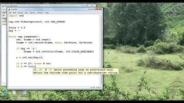 Python ile Görüntü İşleme - OpenCV dersleri DERS 5: WebCam kontrolü uygulaması
