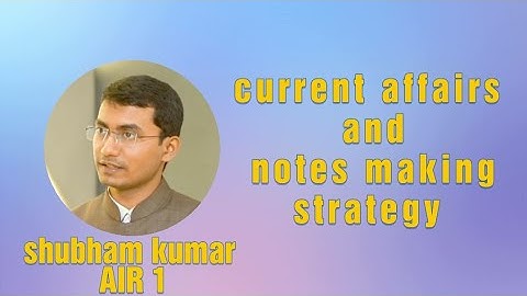 current affairs and notes making  strategy || upsc tricks
