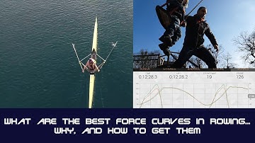 How to row fast - use the right force curves