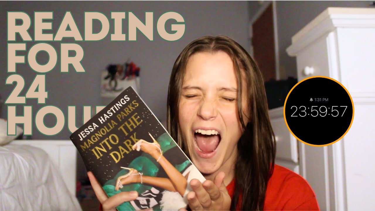 attempting (and failing) to read for 24 hours straight 📖😴 - YouTube