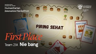 First Place: Team 21A - Nie Bang | 2025 Humanitarian Innovation Hackathon