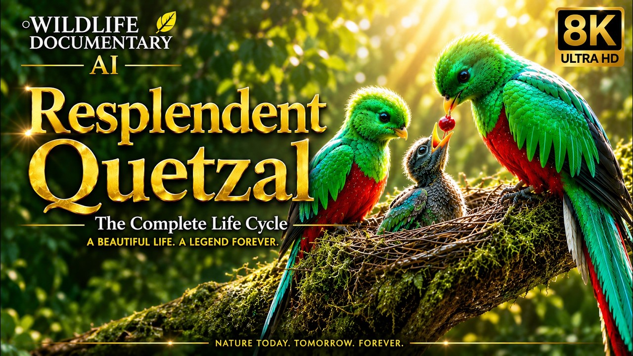 The Complete Life Cycle of the Resplendent Quetzal